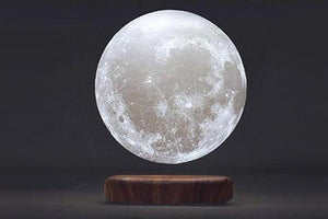 Levitating Moon Lamps - Intersection of Art & Technology