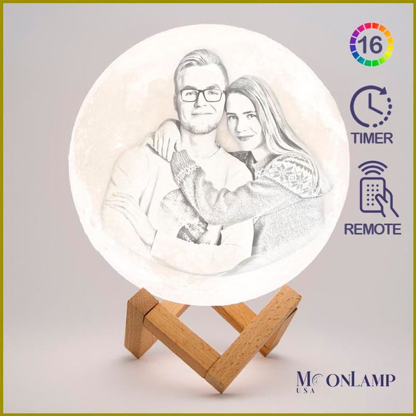Photo moon lamp