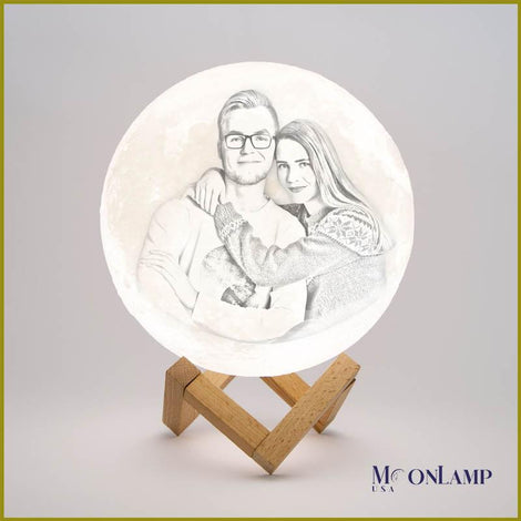 Personalized Moon Lamps