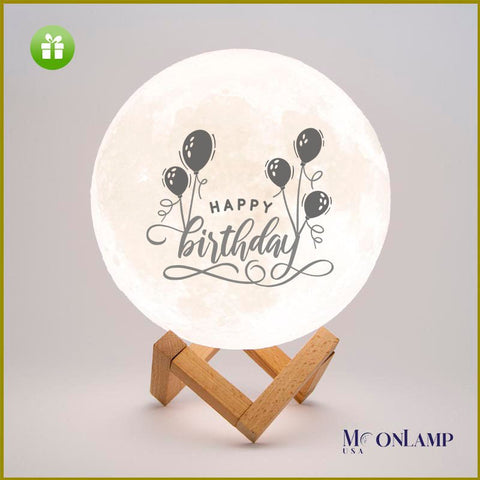 Predesigned moon lamp - birthday gift!