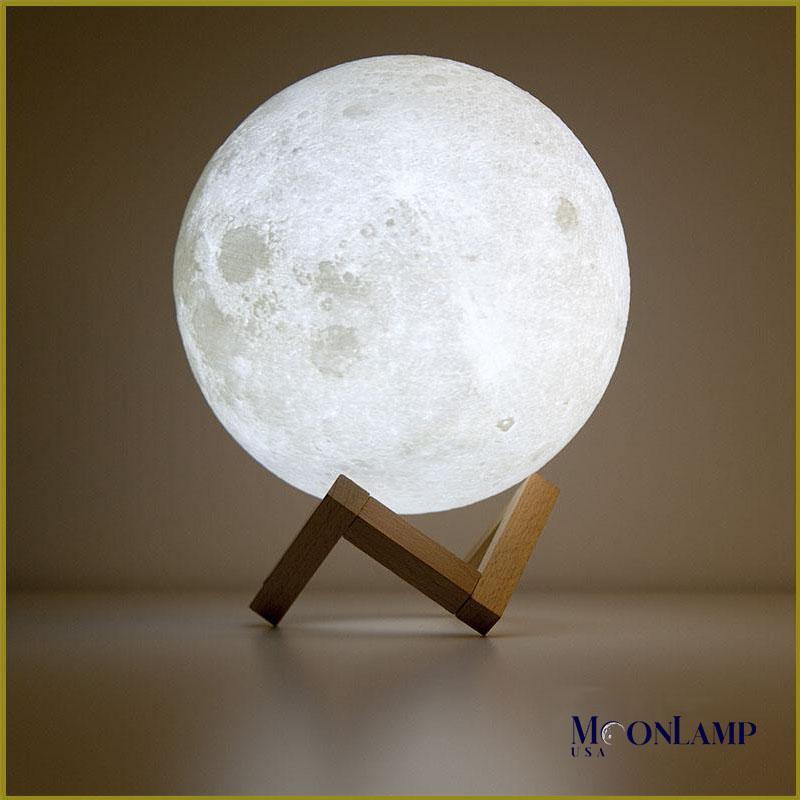 Moon lamp stand on sale