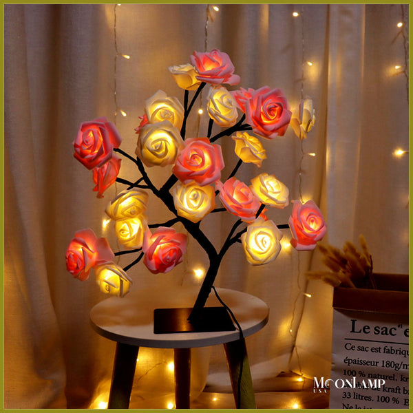 rose table lamp