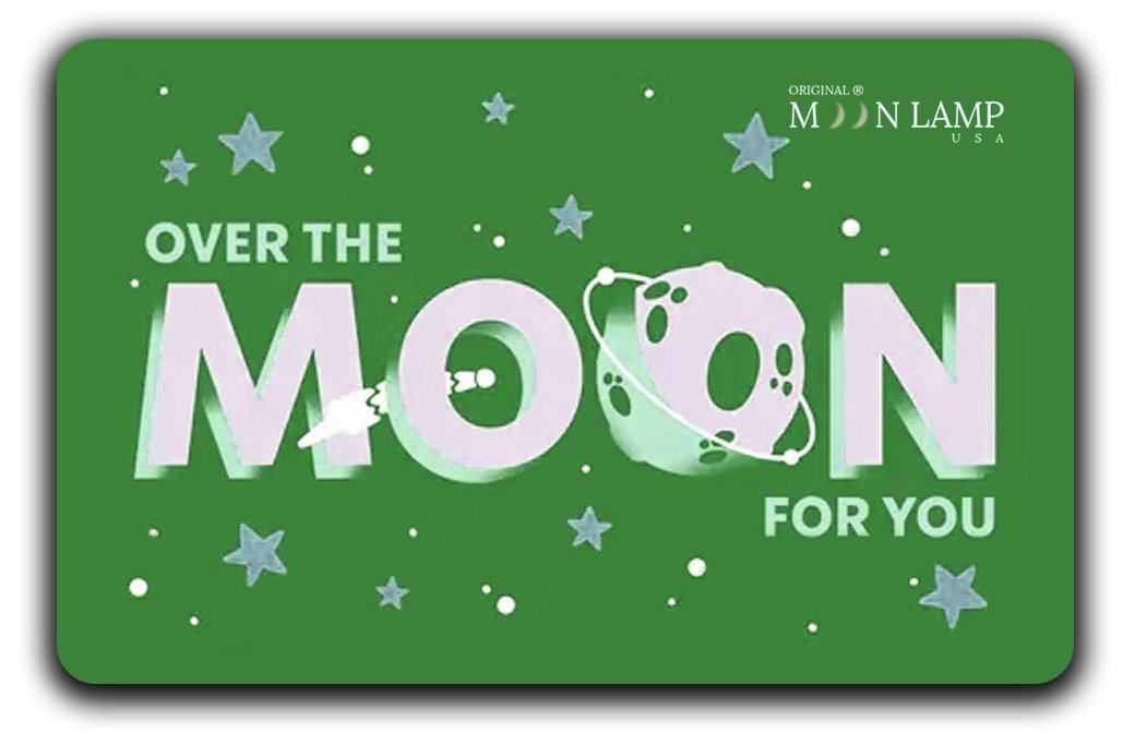 Moon Lamp Gift Card Green Variant