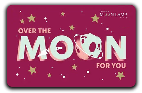 Moon Lamp Gift Card Red Variant
